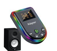 Receptor transmisor inalámbrico,Transmisor de audio inalámbrico,Conjunto de adaptador de audio inalámbrico multiusos Transmisor y receptor | Adaptador inalámbrico para automóvil con altavoz
