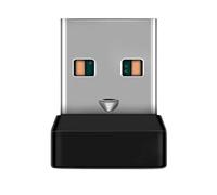 Receptor USB - Dongle Adaptador Inalámbrico De Canal Único, Conector De Teclado Plug And Play, Dispositivo De Transmisión De Datos ABS Compacto | Solución De Uso En El Lugar De Trabajo De La Sala Conf