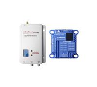Receptor VTX+1.2G de 12 Canales, 1.2 GHz, 1.3 GHz, 3 W, 3000 MW, 9 Canales, FPV, Transmisor de Audio y Video PAL/NTSC para Dron RC FPV de Largo