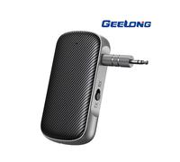 Receptor y transmisor Bluetooth para coche, adaptador de audio Bluetooth para coche dos en uno, fabricado en aleación de aluminio.