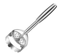 Recer de patata de acero inoxidable - Herramienta de triturador de alimentos pesados | Smasher de patatas de mango fácil, lavavajillas, ideal para triturar patatas, zanahorias y verduras blandas