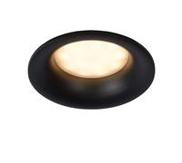 Recessed Luminaire Aluminio Negro Baño Cocina GU10 B: 8 CM Foco de Techo Malo