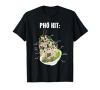 Receta de Ingredientes de Sopa de Fideos vietnamitas Pho Kit Camiseta