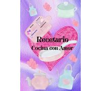 Recetario Cocina con Amor