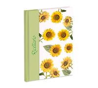 Recetario personal para escribir con 3 marcapáginas de comida con 60 hojas (120 páginas sin numerar) en papel marfil a rayas