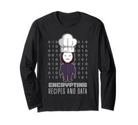 Recetas de cifrado Cyber Security Coder Chef Data Analyst Manga Larga