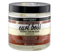 Recetas de crema de coco de la t a Jackie Gel para rizos de coco Curl Boss para rizos naturales, espirales y ondas, 18 oz