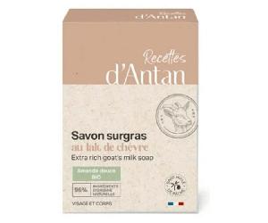 Recettes d'Antan Jabón Surgras Leche de cabra Almendra dulce - Barra 100g