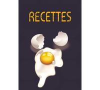 Recettes: LIVRE POUR NOTER RECETTE EN FRANCAIS