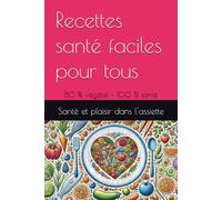 Recettes santé faciles pour tous: Santé et plaisir dans l’assiette