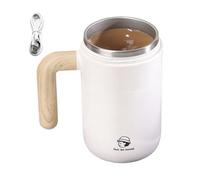 Rechargeable Beverage Blender Cup - Stirring Mug, Quiet Portable Automatic Magnetic Stirring Coffee Mug Rotating, Travel Mixing Cup | For Milk Tea Hot Chocolate Juice Beverages Drinks Home Office