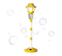 Rechargeable Bubble Machine - Outdoor Blower Toy, 7.48 Inch Party Fun with Street Light Design, Kids Toy with Continuous Bubbles, Event Decor with Portable Build, Bubble Maker for Party Events