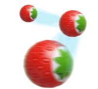 Rechargeable Cat Exercise Toys | Strawberry Cat Rolling Ball Toy | Interactive Cat Toys Indoor Cats Cat Toys Mental Stimulation Intelligent Cat Toys with Sensors Indoor Cat Toys for Solo Play