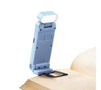 Rechargeable Clip On Book Lamp - 9LED Dimmable Reading Light for Bed, Desk, Travel, Kids | Portable Night Reading Light for Bedroom, Living Room, Office, Dorm, Work, Bookworms