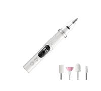 Rechargeable Cordless Electric Nail File - Precision Drill With UV Curing | Cordless And Rechargeable Design Offers Portability And Easy Maneuverability For Professional-quality Manicures