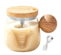 Rechargeable Electric Mixing Cup - 400ml Portable Drinkware for Smooth