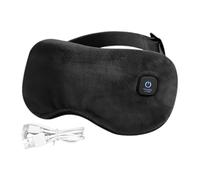 Rechargeable Eye Warmer - 3 Mode Heating Pad Sleep Blindfold, Adjustable Strap, Wireless Breathable Washable | Suitable For Women Men Adults Students Home Office Hotel Travel Daily Relaxation Relief