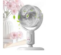 Rechargeable Floor fan| Oscillating Air Circulation fan| Type-C Fan