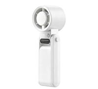 Rechargeable Handheld Fan | 199 Gears Foldable With LED Display | Personal Cooling Fan | For Beach Outdadjustable Wind Levels To Meet Flexible Cooling Needs, And Its Clear LED Display Shows Real-time