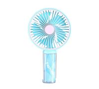 Rechargeable Handheld Fan - 20.5x11.5x6.3cm Portable Stream Air Blow Device