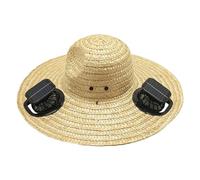 Rechargeable Headgear, Portable Ventilation Helmet, Solar Energy with Quiet Blade, Outdoor Protective Visor, Adjustable Outdoor Accessory with Modern Style, Adventure Travel Kit for Golf and Mowing