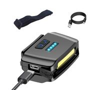 Rechargeable Headlamp - 3 Levels LED Sensor Adjustable Light, Fishing Head Flashlight With Motion Activation, Super Bright USB Charging Head Torch For Hiking Outdoor Work Night Mechanic Walking Tent