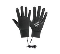 Rechargeable Heated Gloves, Touchscreen Thermal Mittens, Waterproof Winter Hand Warmers, Adjustable Heat Settings, Ideal for Adults During Driving Hiking Outdoor Activities