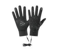 Rechargeable Heated Gloves - Winter Warm Gloves | with Carbon Fiber Elements, Three Temperature Settings, USB Rechargeable, Touchscreen Compatible, Cold Weather Protection for Men Women