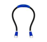 Rechargeable LED Neck Reading Light - Bright Flexible Light for Comfortable Bedtime Reading & Hands-Free Use