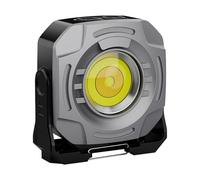 Rechargeable LED Task Light - Heavy-Duty Rotating Work Lamp, Water-Resistant Magnetic Base, Ultra-Bright 2400 Lumen Illumination, Multi-Angle Spotlight | Workshop Maintenance, Auto Repair Garage