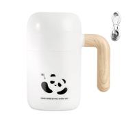 Rechargeable Magnetic Coffee Mug, 15x8cm 340g Stainless Steel ABS Silicone Stirring Cup for Home, Office, Travel, Milk Tea, Hot Chocolate, Juice, Beverages