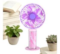 Rechargeable Portable Hand Fan - 3-Speed Personal Blower For Camping