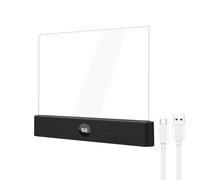 Rechargeable Reading Lamp, Portable LED Panel, Flat Book Light Lock, Modern Bedside Fixture with Cushion, Stylish Travel Accessory with Pattern Design, Home Accessories for Night Library Office Study