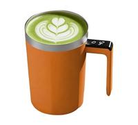 Rechargeable Self-Stirring Coffee Mug With 400ML Capacity, Temperature Display Lid, Automatic Magnetic Mixing Cup, Ideal For Gym, Travel, Kitchen, Home, Workplace, Tea, Water, Or Milk