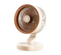 Rechargeable Wall Desk Small Fans for Bedroom Oscillating Quiet with Light