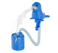 Rechargeable Water Table Pump Toy - Continuous Play Summer Activity Toy, Interactive Accessory | For Beach Garden Bathroom Bathtub Home Apartment Travel Use, Water Pump Toys, Kids Bath Play Set