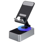 Rechargeable Wireless Speakers, Portable Induction Stand, Non-Slip Audio Holder, Wireless Working, Compact Sound Amplifier, Ideal for Smartphone, Tablet, Music Use, 6.02x4.09x2.56 Inches