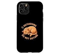 Recharging Sleeping Cat Do Not Disturb Carcasa para iPhone 11 Pro