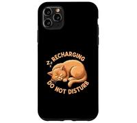 Recharging Sleeping Cat Do Not Disturb Carcasa para iPhone 11 Pro Max