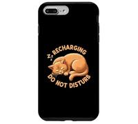 Recharging Sleeping Cat Do Not Disturb Carcasa para iPhone 7 Plus/8 Plus
