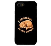 Recharging Sleeping Cat Do Not Disturb Carcasa para iPhone SE (2020) / 7 / 8
