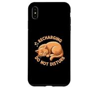 Recharging Sleeping Cat Do Not Disturb Carcasa para iPhone XS Max
