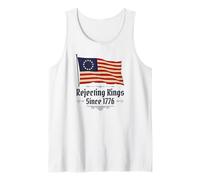 Rechazando a los Reyes Desde 1776 - Protesta política patriótica Camiseta sin Mangas