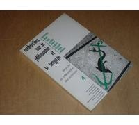 Recherches sur la Philosophie et le Langage N°4 / Langage et Philosophie des Sciences / Université de Grenoble2, UER Philosophie et Sociologie
