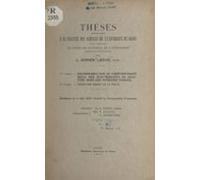 Recherches Sur Le Comportement Idéal Des Électrolytes En Solution Dans