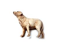 Recibe 1 mascota perro apto para pastores 11 12 13 cm plástico Landi Belén San Gregorio Armenio Artesanales Llavero Amuleto regalo Shepherds Crib Gia