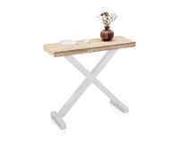 Recibidor consola xeon roble salvaje - blanco 90 x 80 x 30 cm