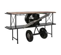 Recibidor home esprit marrón negro 191 x 58 x 96 cm 191 x 58 x 91 cm