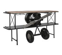 Recibidor Home ESPRIT Marrón Negro 191 x 58 x 96 cm 191 x 58 x 91 cm