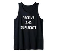 Recibir y duplicar Camiseta sin Mangas